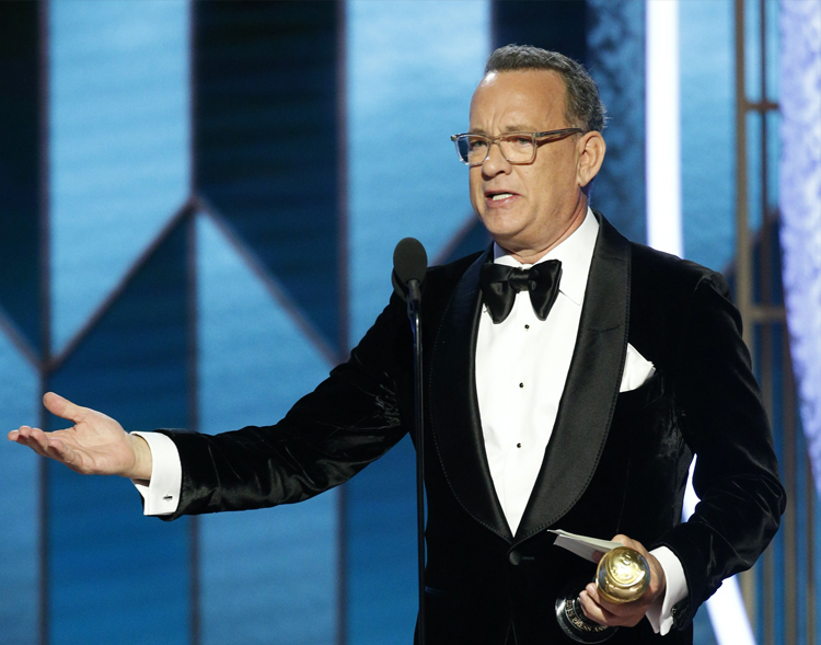 Nam diễn viên Tom Hanks. Ảnh: Reuters.