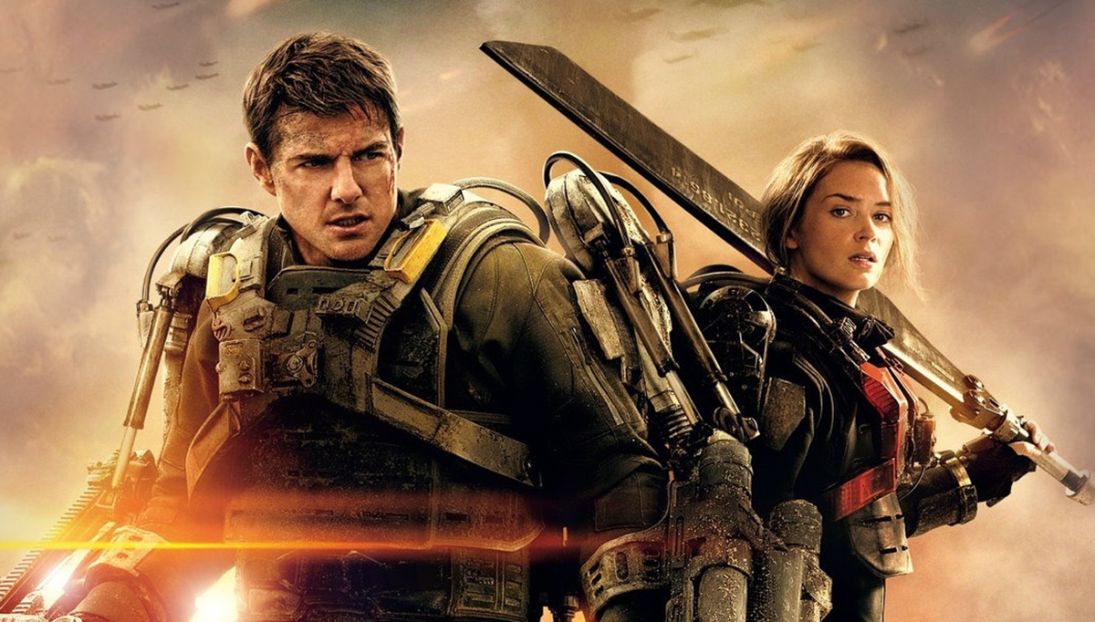 Tom Cruise và Emily Blunt trong Edge of Tomorrow. Ảnh: Village Roadshow Pictures.