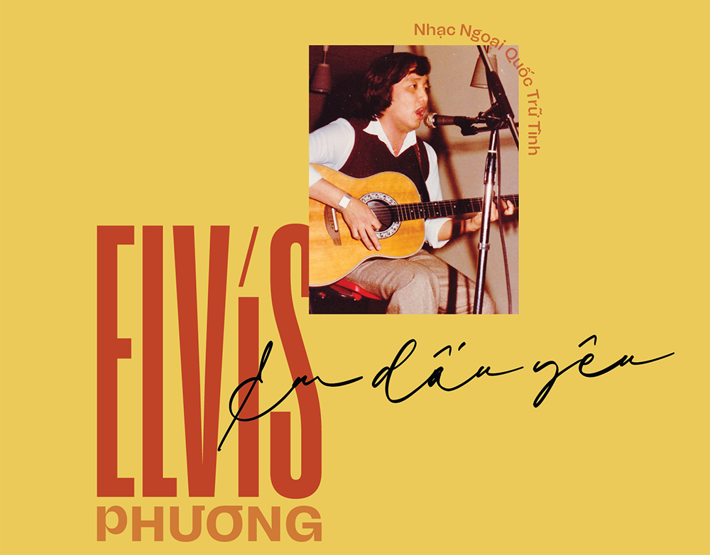 Bìa đĩa Em dấu yêu kỷ niệm 60 năm của Elvis Phương. Ảnh: Times Records.