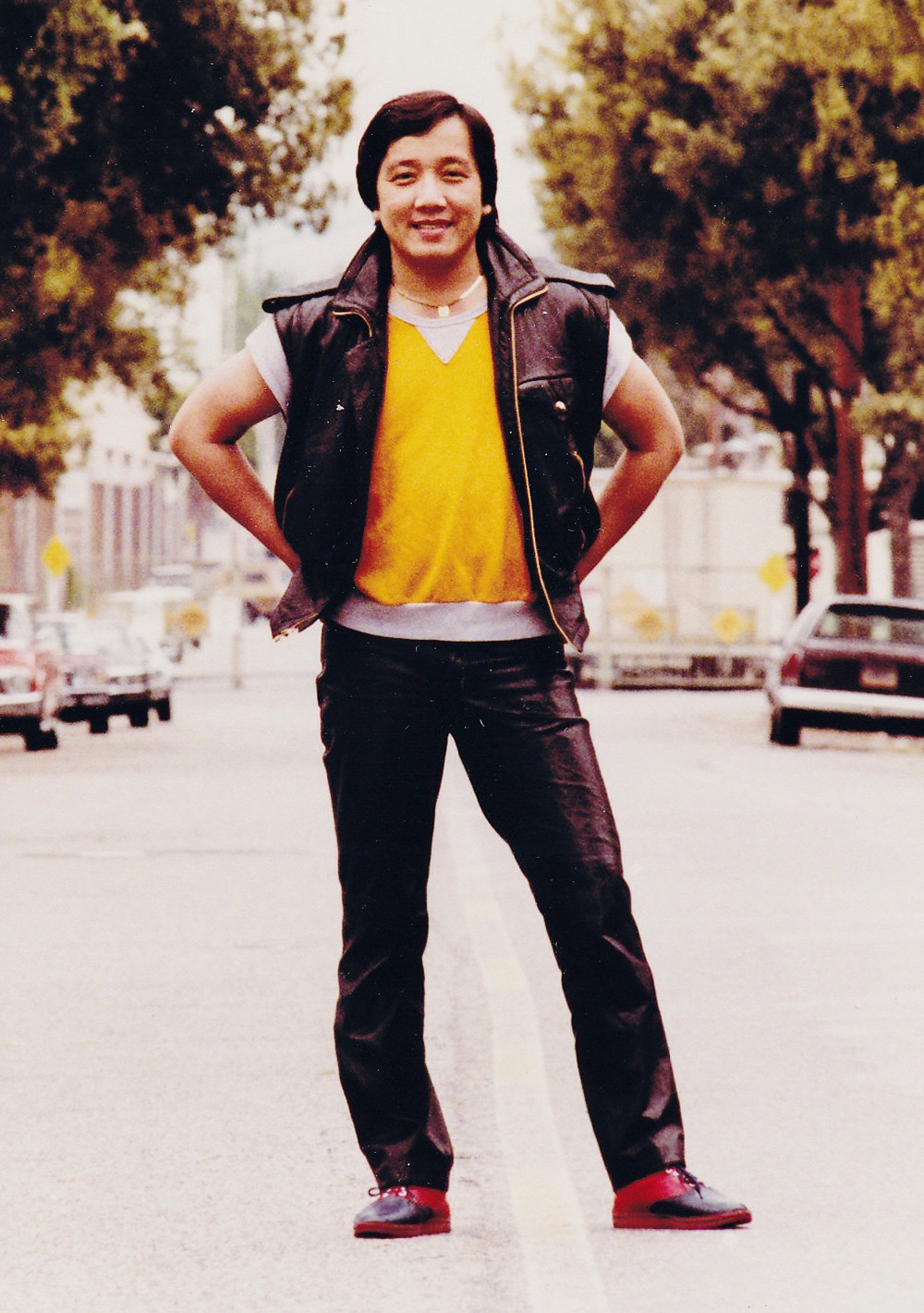 Elvis Phương những năm 1970 - khi nổi tiếng với ban nhạc Phượng Hoàng. Ảnh: Times Records.